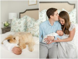 Fine art baby and newborn photography in Greenville.