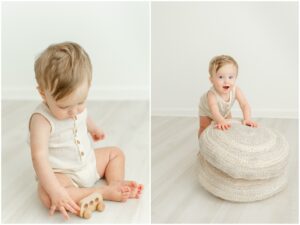 Luxury baby photography in Greenville, South Carolina.