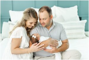 Lifestyle newborn photography in Greenville SC.