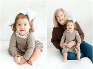 One year baby photographer in Greer, SC.