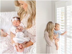 In-home newborn photography, Greenville SC
