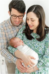 Greenville newborn and family photography.