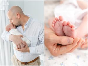 Newborn and baby photography in Greenville.