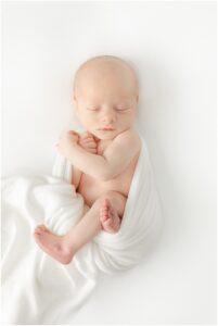 Fine art newborn photography in Upstate, South Carolina.