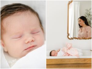 Lifestyle In-home Newborn Photography Greenville