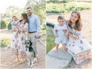 One Year Greenville Baby Family Photography