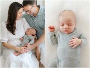 Lifestyle Greenville In-home Newborn Session