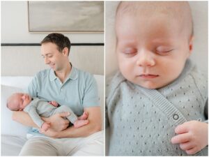 Lifestyle Greenville In-home Newborn Session