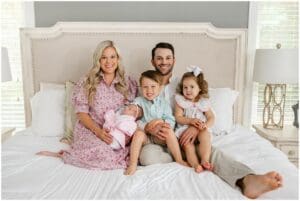 Greenville SC Family Newborn Session