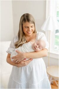 Newborn and baby photographer, Greer, South Carolina.