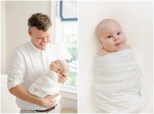 Lifestyle newborn family sessions, Upstate, SC.