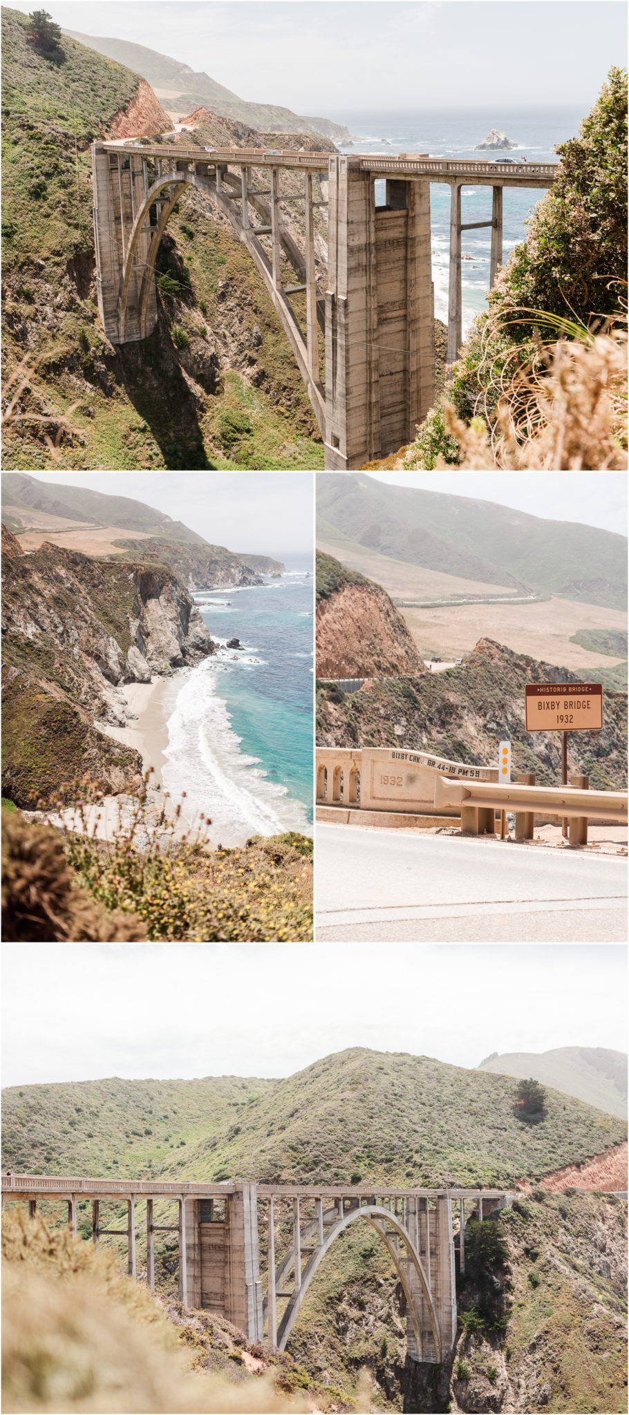 The Bixby Bridge on the road to Big Sur
