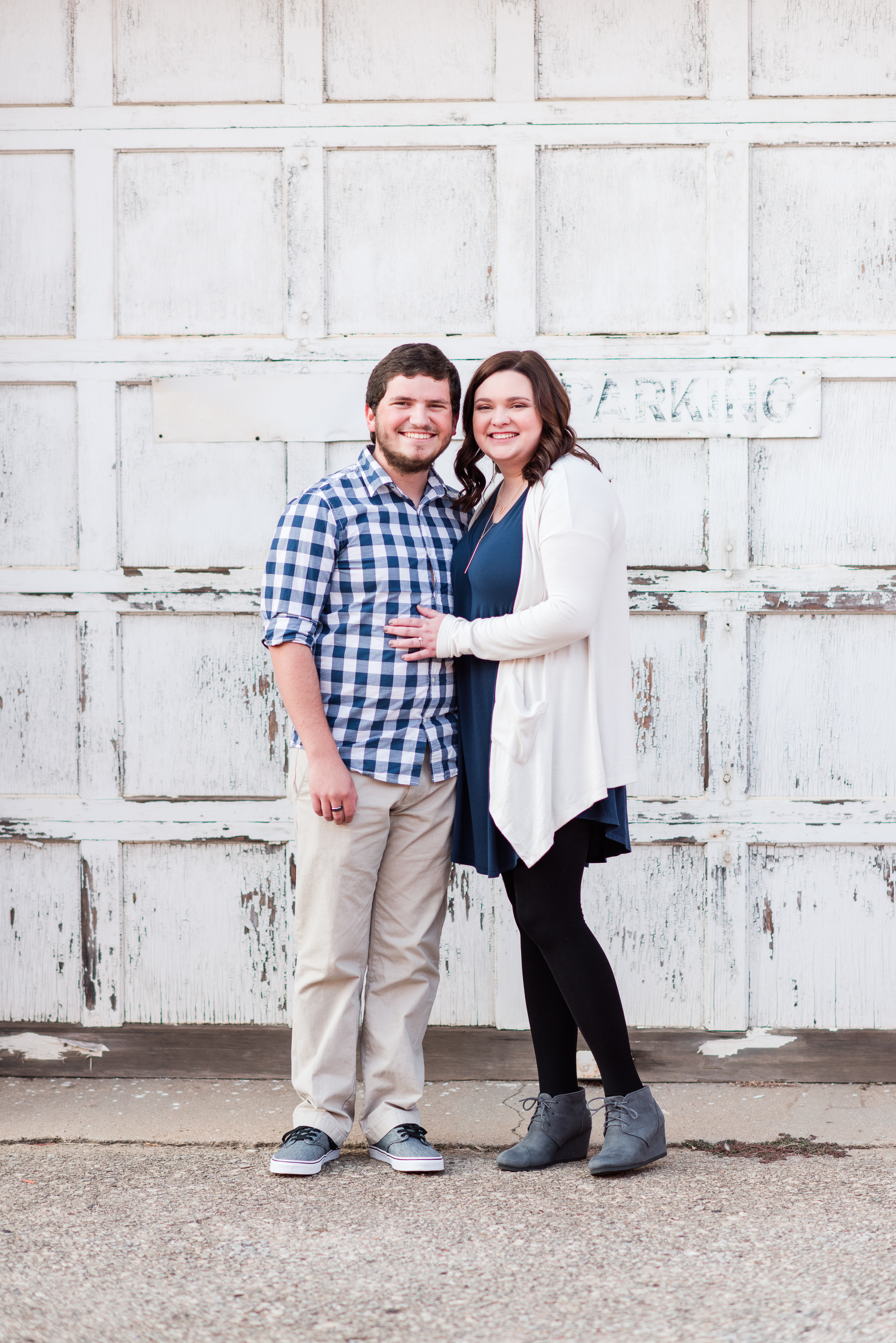 Downtown Greer, South Carolina Engagement Session
