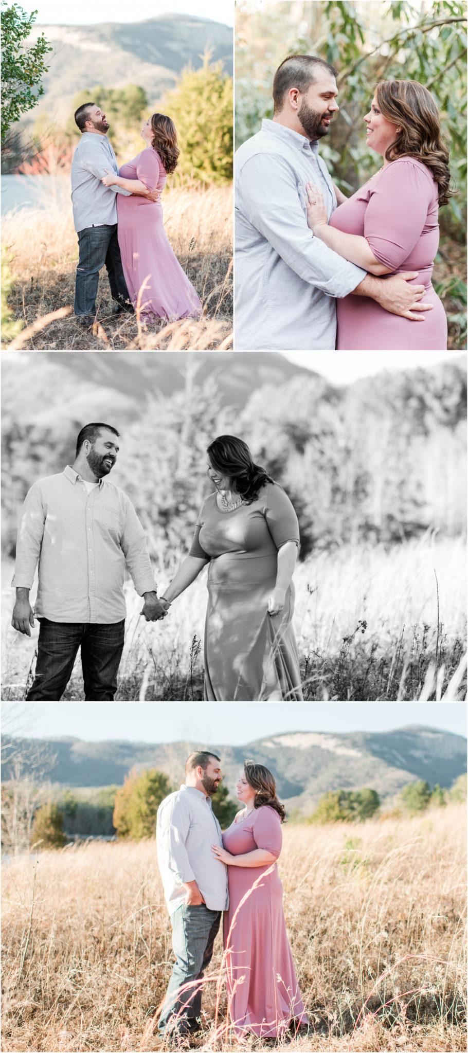 Table Rock Engagement Session in Picken SC