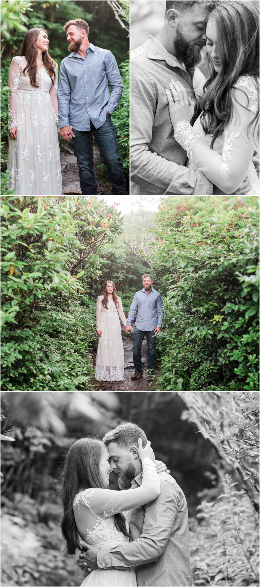 Craggy Gardens Engagement Session