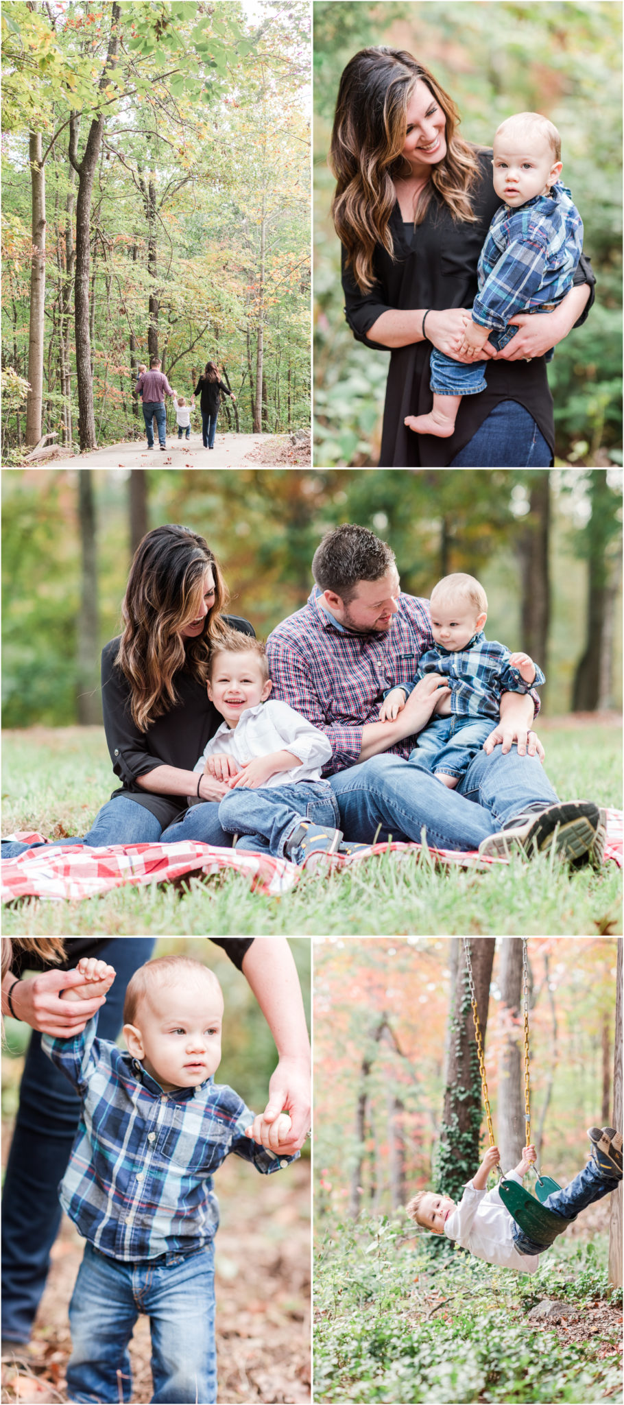 Autumn Family Session in Travelers Rest South Carolina