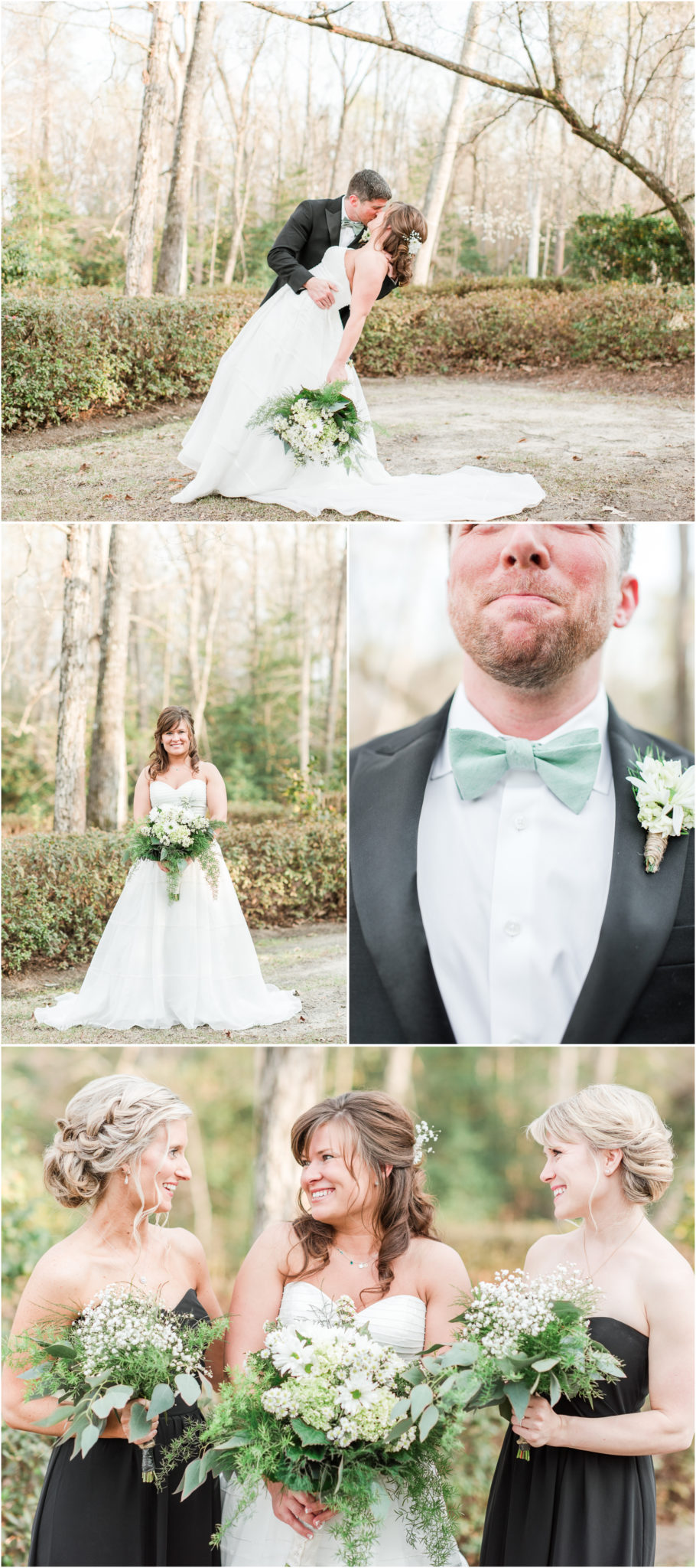 Buck Ridge Plantation Wedding bride and groom photos