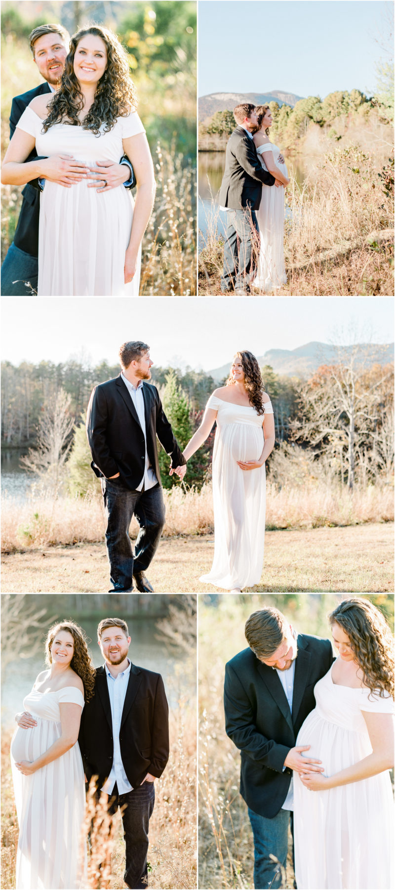 Fall Mountain Table Rock Maternity Session 