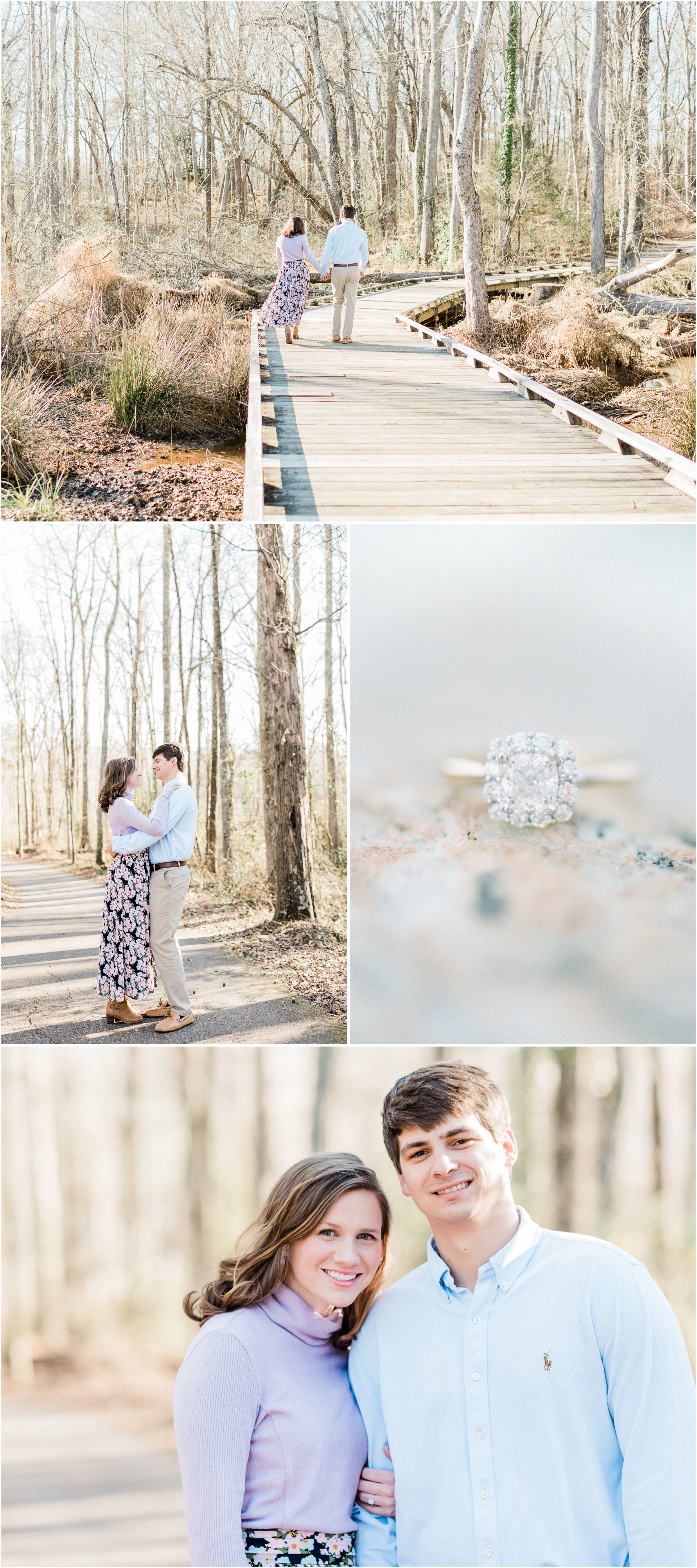 Lake Conestee engagement shoot | Greenville SC wedding photographer