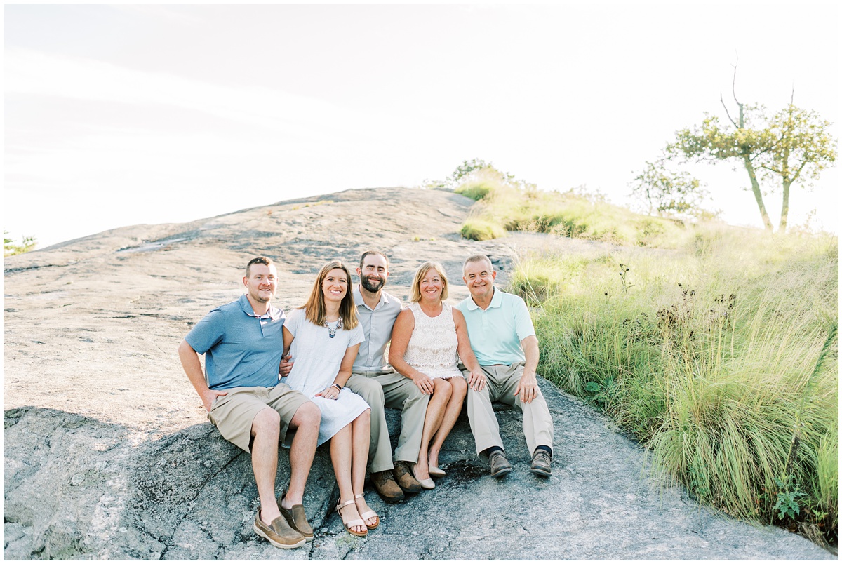 Extended Family Session at Cliffs Glassy Mountain