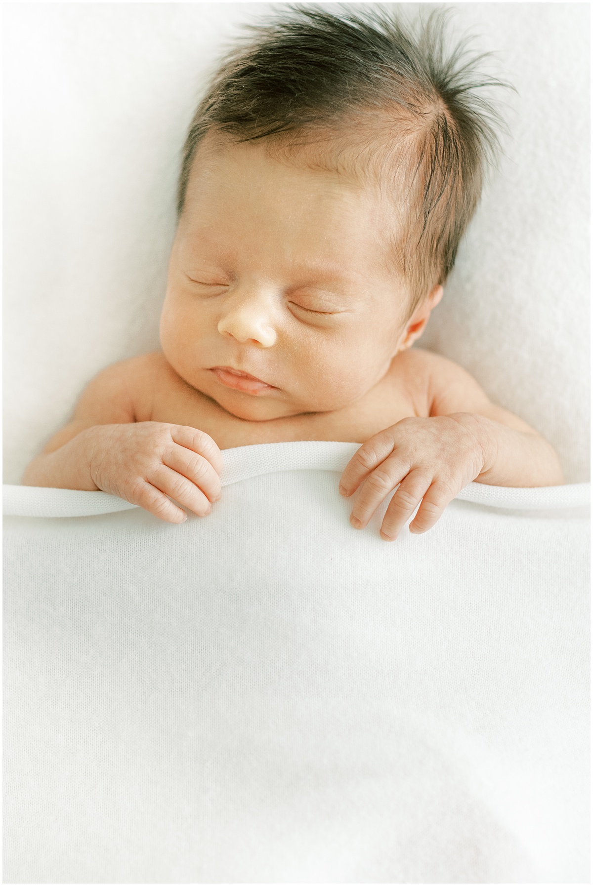 Fine art newborn baby photography, Spartanburg SC