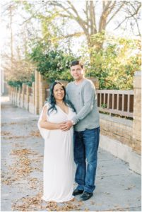 Downtown Greer SC Maternity Session