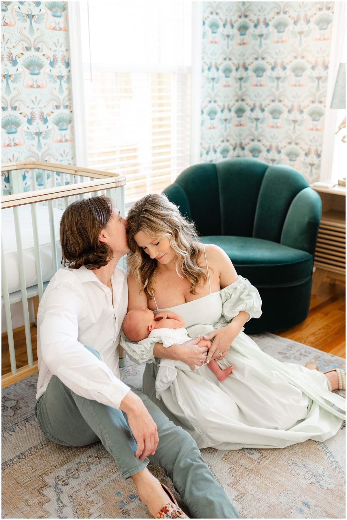 Greenville SC In Home Newborn Photography