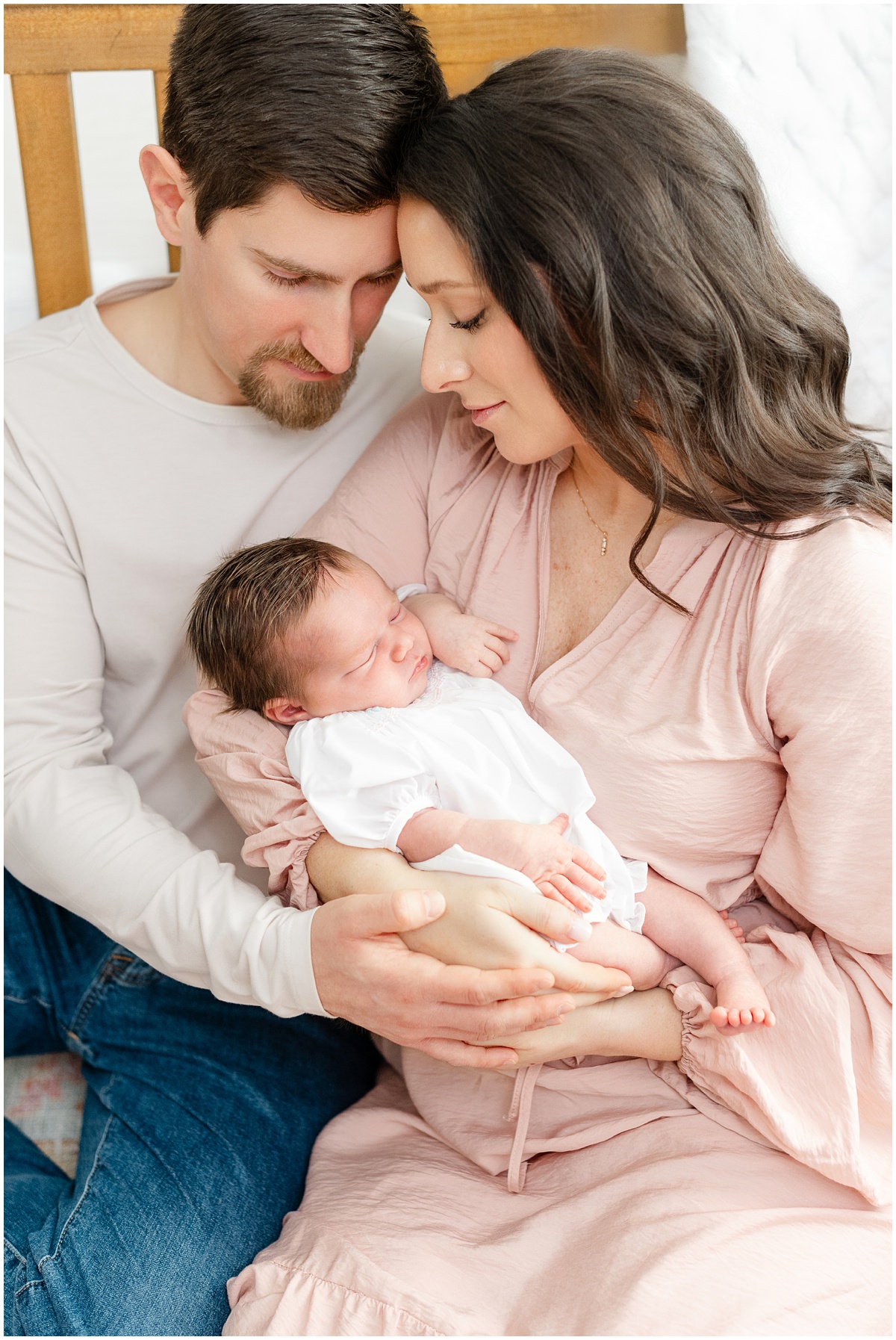 Lifestyle In-home Newborn Photography Greenville