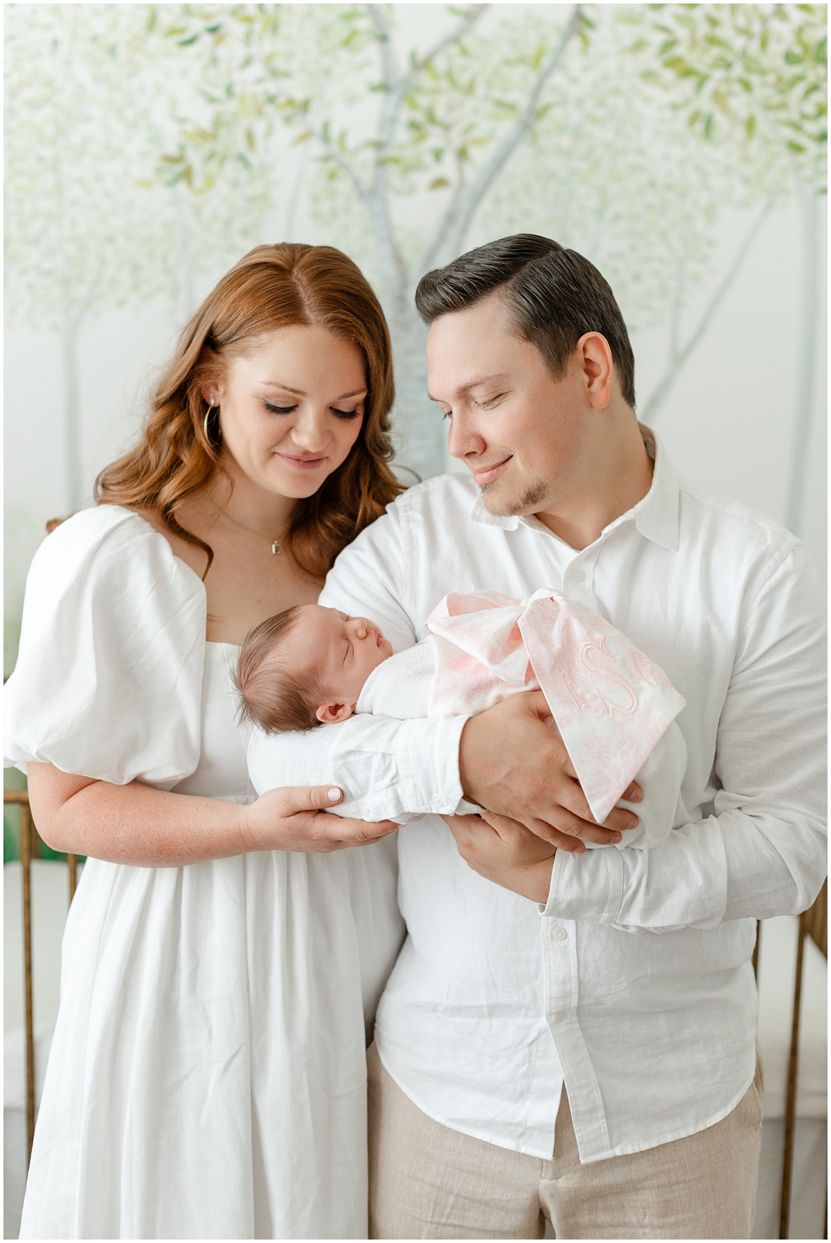 Lifestyle Greenville Newborn Photographer
